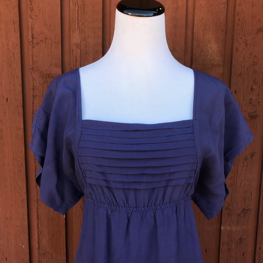 Maeve Alyssum Dress in Navy - Picture 2 of 7